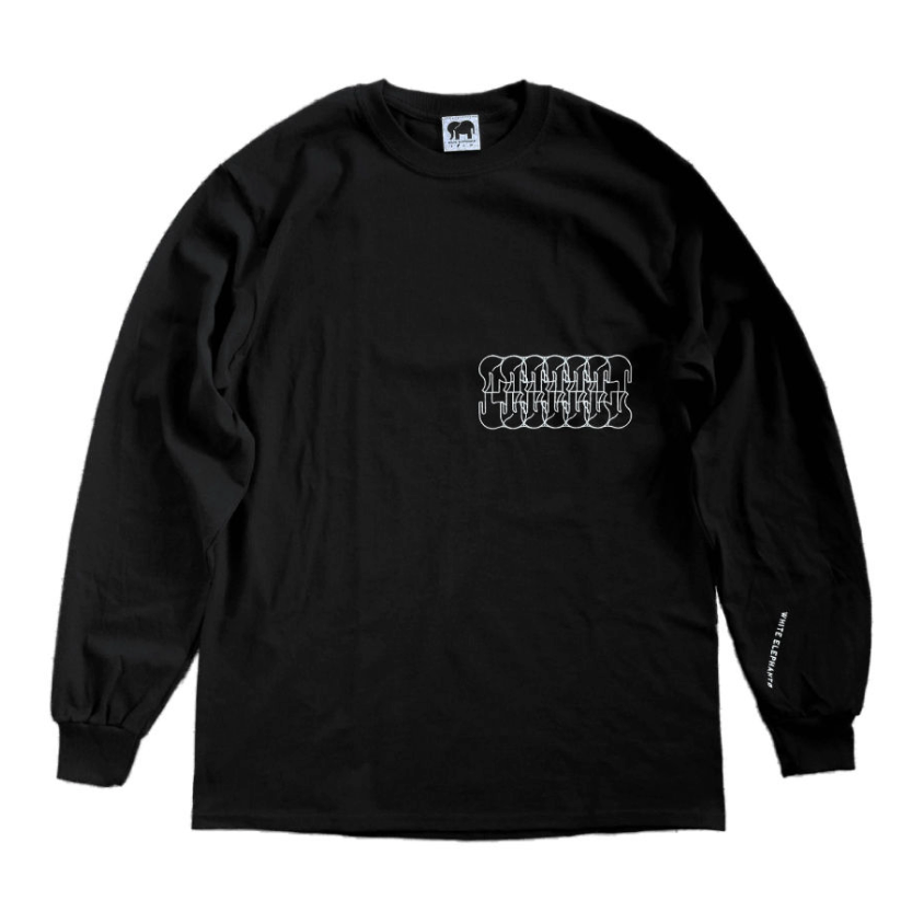 WHITE ELEPHANTØ LOGO LONG SLEEVE T